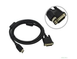 VCOM CG484GD-1.8M Кабель HDMI AM/DVI(24+1)M, 1.8м, CU, 1080P@60Hz, 2F, VCOM  <CG484G-1.8M> [4895182204867]