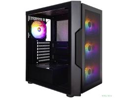 1STPLAYER TRILOBITE T7-P Black / ATX / 4x120mm LED fans / T7-P-BK-4F1