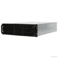 Procase Корпус 3U server case,6x5.25+4HDD,черный,без блока питания(2U,2U-redundant),глубина 650мм,MB EATX 12