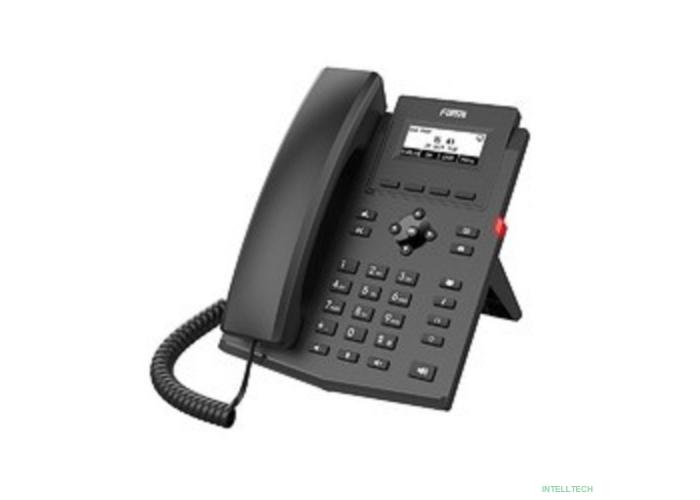 Телефон IP Fanvil X301W  c б/п черный