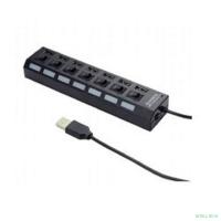 Gembird UHB-U2P7-02 Концентратор  USB2.питание блистер