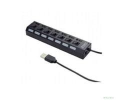 Gembird UHB-U2P7-02 Концентратор  USB2.питание блистер