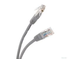 Telecom Патч-корд UTP кат.5е 3м серый [NA102_GREY_3.0M] [6242755307308][NA102-3M]