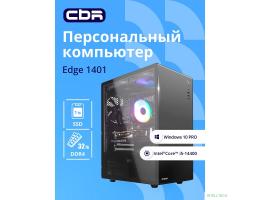 Компьютер CBR Edge E1401/W10 Intel Core i5-14400 / MicroStar PRO B760M-A WIFI / 32GB / RTX5070 12Gb/ SSD 1000GB / 10 Pro 