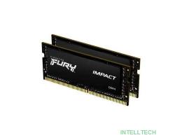 Kingston DRAM 16GB 3200MHz DDR4 CL20 SODIMM (Kit 2x8Gb) FURY Impact KF432S20IBK2/16
