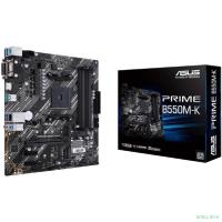 ASUS PRIME B550M-K (Socket AM4, mATX, 4xDDR4(128GB), VGA/DVI-D/HDMI 2.1, 1xPCIe 4.0x16/2xPCIe 3.0, 1xLAN, 4xSATA 6Gb/s, 2xM.2, 6xUSB 3.2, 1xPS/2)