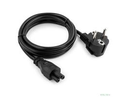 Кабель питания для ноутбуков Gembird 1.8м, 3-pin, с зазем., пакет [PC-186-ML12]