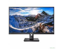 LCD PHILIPS 27" 279P1/01 черный с поворотом экрана {IPS 3840x2160 60Hz 4ms 350cd 178/178 1000:1 10bit 2xHDMI DisplayPort USB-C USB-Hub HAS Pivot Speakers}