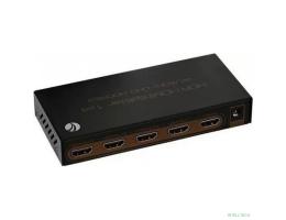 VCOM DD424 Разветвитель HDMI Spliitter 1=>4 2.0v.
