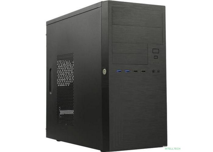 ES555BK PM-450ATX U3*2+TypeC*2+2*combo Audio; intrusion switch; power button lock; Extra 2xHDD cage; plastic screwless parts [6188250]