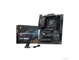 Материнская плата MSI X870E GAMING PLUS WIFI X870E, AM5, 4*DDR5, 3*PCIEx16, 1*PCIEx1, 3*M.2, 2*TypeC, 2*USB3.2Gen2, 6*USB3.2Gen1, 10*USB2.0, 4*SATA3.0, 5G, 1*Type-C(DP), HDMI, ATX, RTL