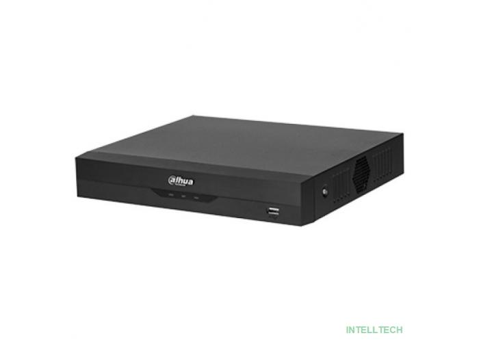 DAHUA DH-XVR5104HS-I3 4-канальный HDCVI-видеорегистратор с FR, видеоаналитика, до 6 IP каналов до 6Мп, 1 SATA III до 6Тбайт