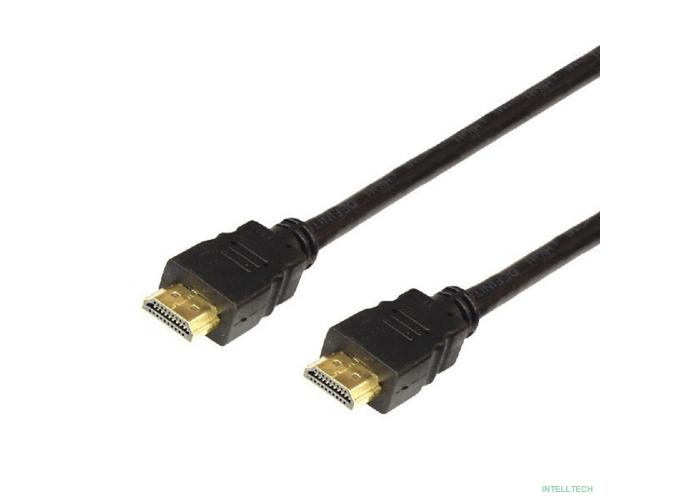 Rexant (17-6210) Шнур  HDMI - HDMI  gold  20М  с фильтрами  