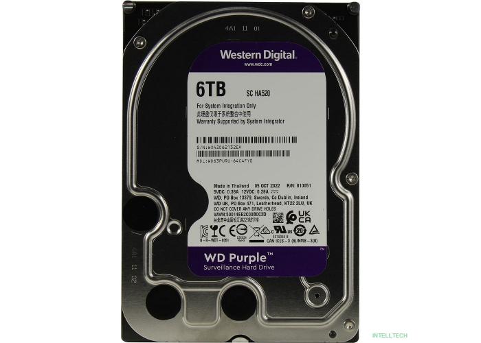 6TB WD Purple (WD63PURU)  {Serial ATA III, 5400- rpm, 256Mb, 3.5