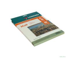 LOMOND 0102015 Матовая бумага 2х A4, 190г/м2, 50 л.