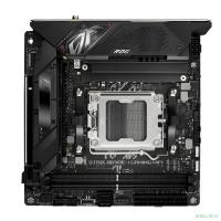 ASUS ROG STRIX B650E-I GAMING WIFI (Socket AM5, mini ITX, 2xDDR5(64GB), HDMI 2.1, 1xPCIe 5.0x16, 1xLAN (2.5GbE), Wi-Fi 6E, BT, 2xSATA 6Gb/s, 2xM.2, 2xType-C, 4xUSB 3.2, 2xUSB 2.0)