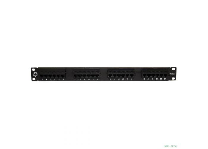 5bites PPU55-01 Патч-панель UTP / 5E / 24P / KRONE / 110 / DUAL IDC / 1U / 19