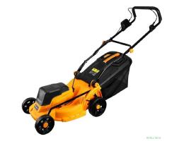 DEKO DKLM40V Газонокосилка аккумуляторная бесщеточная [083-2018] { 2х20В, 2x4.2 A ч, двойное з/у, 370мм }