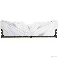 Модуль памяти DDR4 Netac Shadow II 16GB 3200MHz CL16 1.35V / NTSWD4P32SP-16W / White / with radiator