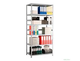 Стеллаж MS 220/100х60/6 (Размеры внешние (ВхШхГ) 2200х1000х600 мм, 6 полок, с единой стойкой) [S24199176602]