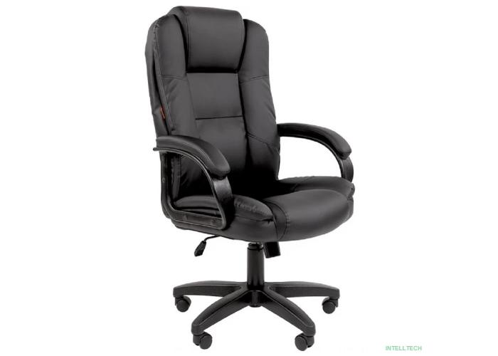 Офисное кресло Chairman 600LT Россия чер.пласт экопремиум черный (7158667)