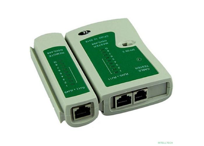 Exegate EX271121RUS Тестер сетевой LT-007 (NS-468) для RJ-45/RJ-11/RJ-12