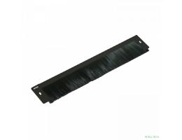 NTSS Ввод щеточный NTSS для напольных/настенных шкафов, черный RAL 9005 NTSS-CE-R/W-BL