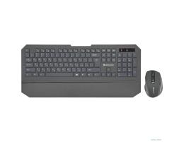 Defender Клавиатура + мышь Berkeley C-925 Nano B Black USB [45925] {Кл:104+12 М:, 800/1200/1600}