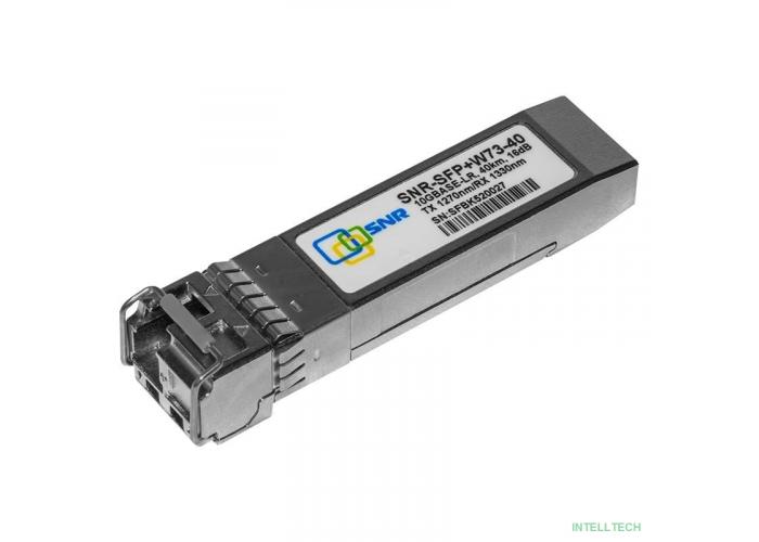 SNR-SFP+W73-40 SNR Модуль SFP+ WDM, дальность до 40км (16dB), 1270нм