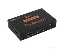 Telecom Разветвитель HDMI 1=>4 4k@30Hz <TTS7005> [6937510891733]