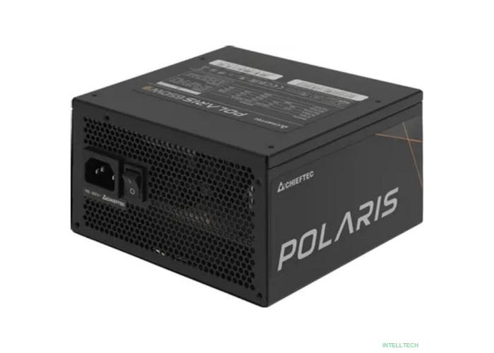 Chieftec Polaris PPS-650FC (ATX 2.4, 650W, 80 PLUS GOLD, Active PFC, 120mm fan, Full Cable Management) Retail