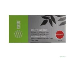 CACTUS  TK-5220Bk Тонер-картридж для Kyocera Ecosys M5521cdn/M5521cdw/P5021cdn/P5021cdw, чёрный, 1200 стр.