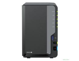 Synology DS224+ Сетевое хранилище DC 2,0GhzCPU/2GB(upto6)/RAID0,1/up to 2HDDs SATA(3,5' 2,5')/2xUSB3.2/2GigEth/iSCSI/2xIPcam(up to 25)/1xPS /1YW (repl DS220+) 