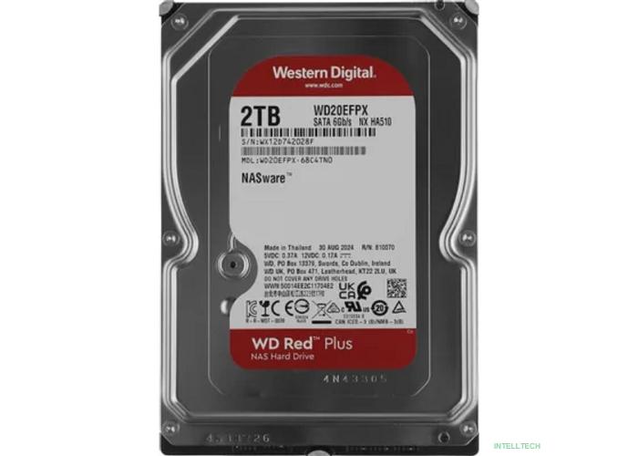 2TB WD Red Plus (WD20EFPX) {Serial ATA III, 5400- rpm, 64Mb, 3.5