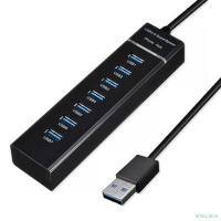 KS-is KS-568 USB хаб 7 x USB 2.0 F в USB 3.0 Type A M с БП														