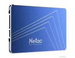SSD 2.5" Netac 128Gb N600S Series <NT01N600S-128G-S3X> Retail (SATA3, up to 540/490MBs, 3D NAND, 140TBW, 7mm)