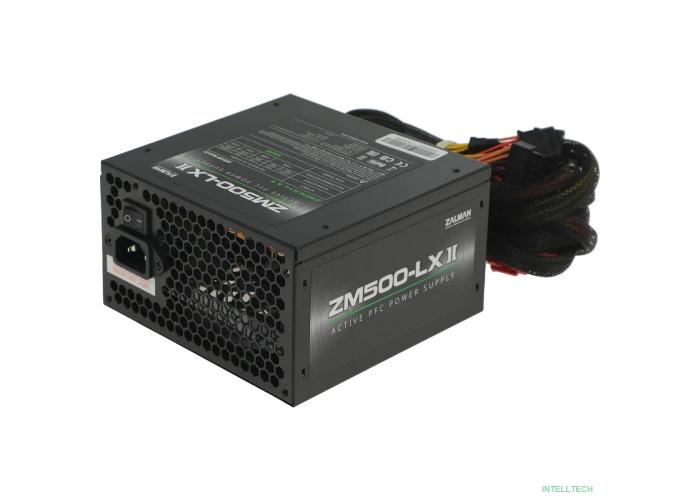Zalman <LXII> ZM500-LXII <500W, ATX12V v2.3, APFC, 12cm Fan, Ret>