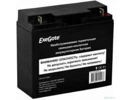 Exegate EX285954RUS Аккумуляторная батарея DT 1217 (12V 17Ah, клеммы F3 (болт М5 с гайкой))