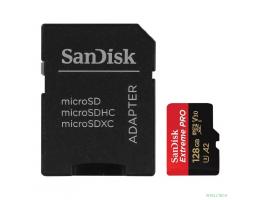 Micro SecureDigital 128GB SanDisk Extreme Pro microSD UHS I Card 128GB for 4K Video on Smartphones, Action Cams & Drones 200MB/s Read, 90MB/s Write, Lifetime Warranty [SDSQXCD-128G-GN6MA]