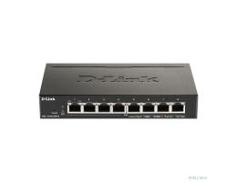 D-Link DGS-1100-08PV2/A3A Настраиваемый L2 коммутатор с 8 портами 10/100/1000Base-T (8 портов PoE 802.3af/at, PoE-бюджет 64 Вт)