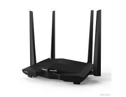 TENDA AC10 Wi-Fi маршрутизатор  двухдиапазонный стандарта AC1200 , 4 внешние антенны 6dBi, 1-port 10/100/1000Mbps WAN, 3-ports 10/100/1000Mbps LAN