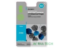 Cactus C4911 Картридж (CS-C4911) № 82 (голубой) для принтеров Design Jet 500/800C