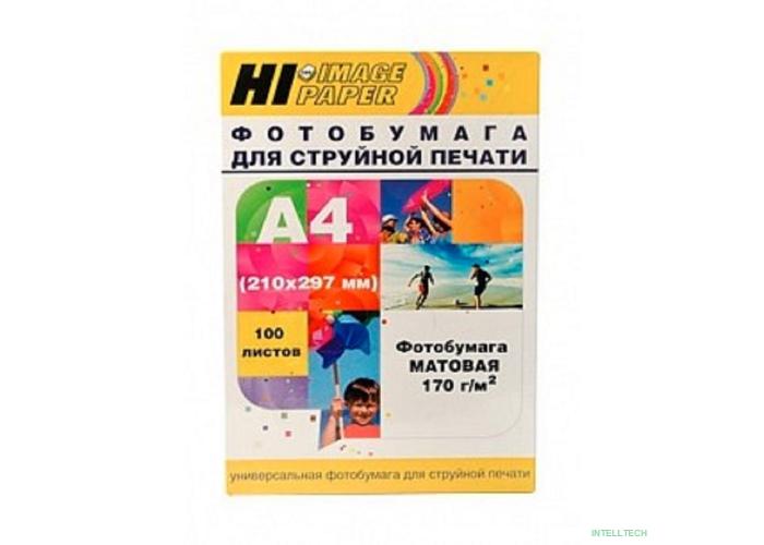 Hi-Black A2118 Фотобумага матовая односторонняя, (Hi-Image Paper) A4, 170 г/м2, 100 л.