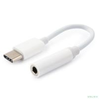 Cablexpert Переходник USB, USB Type-C/Jack3.5F, блистер (CCA-UC3.5F-01-W)