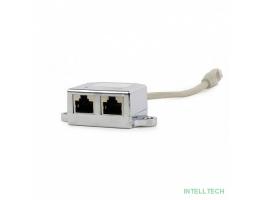 Cablexpert NCA-SP-02 Разветвитель NCA-SP-02 FTP 1 порт RJ45 (T568A/T568B) -> 2 порта RJ45 10/100 BASE-T