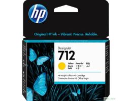 Картридж струйный HP 712 3ED69A желтый (29мл) для HP DJ Т230/630