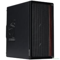 1STPLAYER Корпус WD1 Black / mATX / 3x120mm fans / WD1-BK-3F