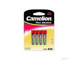Camelion  LR03  Plus Alkaline BL-4 (LR03-BP4, батарейка,1.5В)  (4шт. в уп-ке)