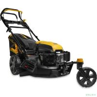 CHAMPION Газонокосилка LMZ5130/1 { 3кВт привод 508мм 65л 25-75мм 1рычаг/6, 37кг4в1 3колеса1разблок }