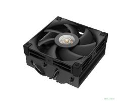 Cooler Deepcool AN400 BLACK  LGA1700/1200/115X/AM5/AM4 низкопрофильный 52,5 mm TDP 150W, PWM,  Fan 120mm